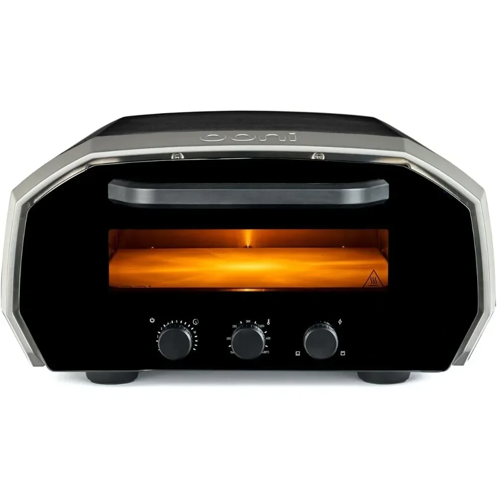 Indoor & Outdoor Versatile Electric Oven, Pizza Cooker with Stone, Indoor and Outdoor Toaster