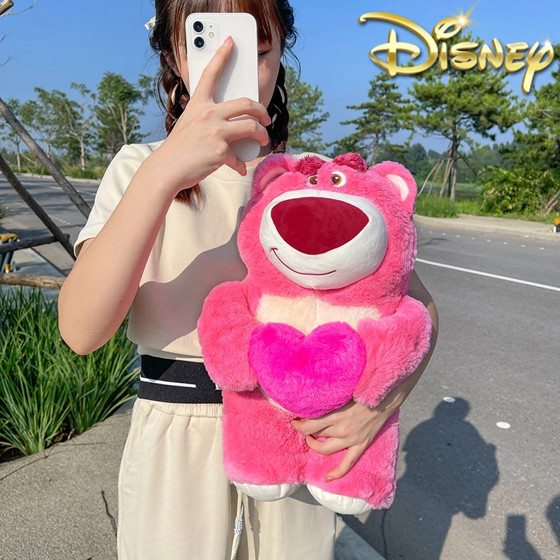 

New Disney Love Lots-o-huggin Bear Plush Toy Sleeping Pillow Cartoon Soft Doll Room Decor Fashion Girl Valentine's Day Gift