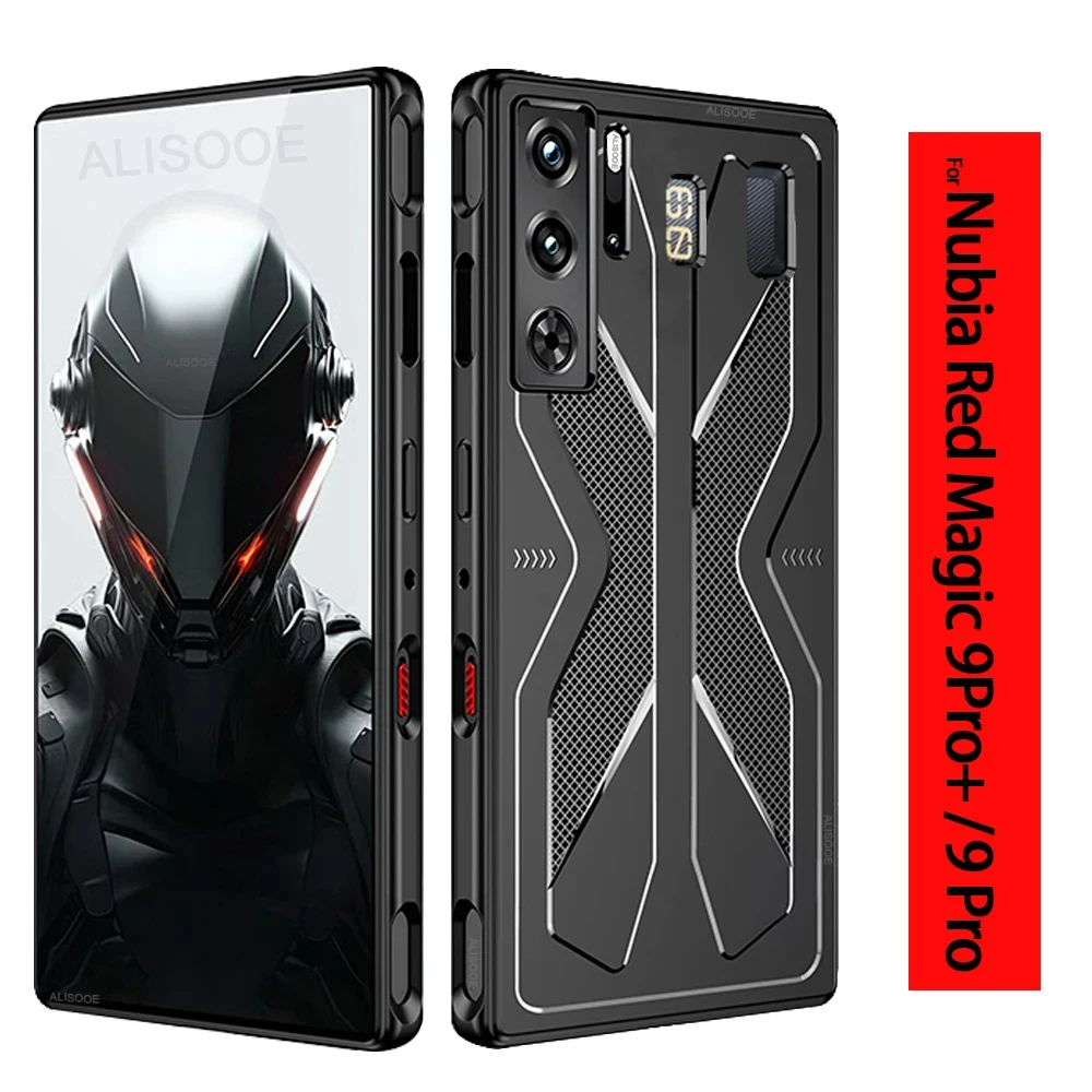 Xundd For Nubia Red Magic 9 Pro 9 Pro Plus 8 8S Pro Case,Airbag Shockproof  Shell,Camera Protection Back Stripe Clear Cover Funda - AliExpress