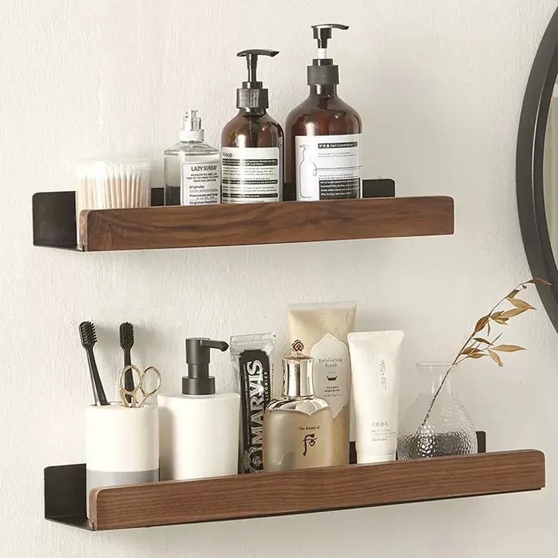 

Bathroom Storage Rack No Drill Metal Wash Table Dressing Rack Wall Storage Holder Toilet Corner Shelves Wall Mounted Holder