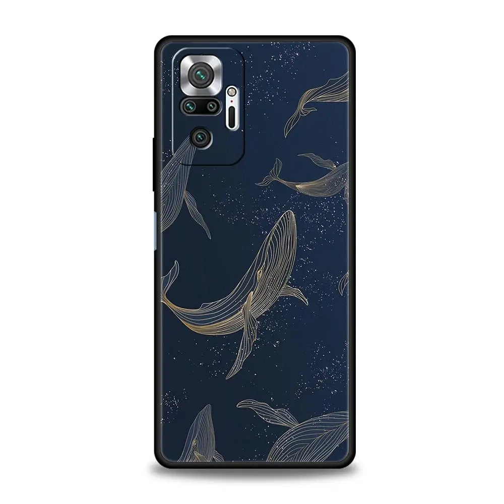 Killer Whale Orca Design Soft TPU Phone Case