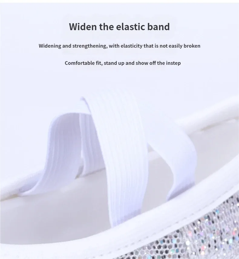 Glitzer-Laser-Tanzschuhe Glänzende Katzenkrallen-Schuhe für Bühnenauftritte Mädchen & Erwachsene Körpertraining Ballettschuhe – Detail 5