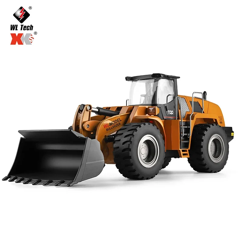 WLTOYS 14800 1:14 8CH Electric Remote Control Dozer RC Truck Beach Toys RC Engineering Car Tractor Excavator Toys for Children 5