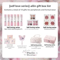 FLORTTE ALL IN Makeup Set Box Full Eyeshadow Palette Blush Cream Lipstick Professional Makeup Kit 19 PCS 2