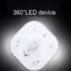Square LED Panel Circle Ring Light 12W 18W 24W 36W LED Ceiling decoration Ceiling Lamp AC220V 230v 240v downlight 5