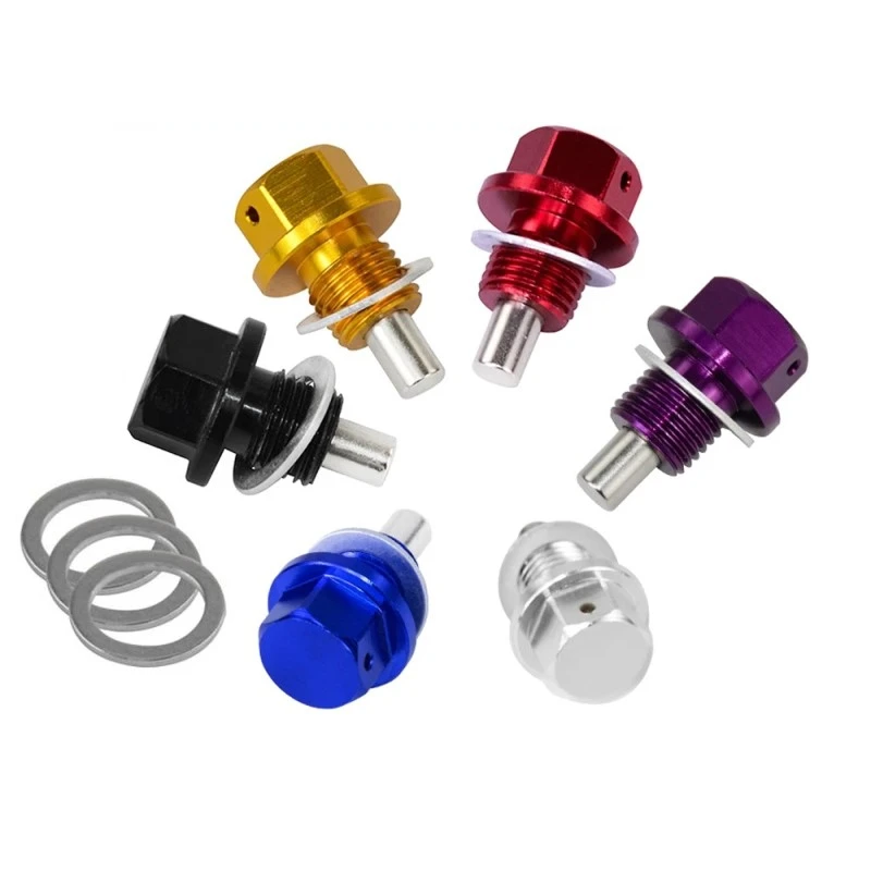 سيارة المغناطيسي النفط قابس التصريف الترباس المسمار M12 * 1.25 M12 * 1.5 M12 * 1.75 M14 * 1.5 M16 * 1.5 M18 * 1.5 M20 * 1.5 M24 * 1.5 اكسسوارات السيارات لسيارات BMW