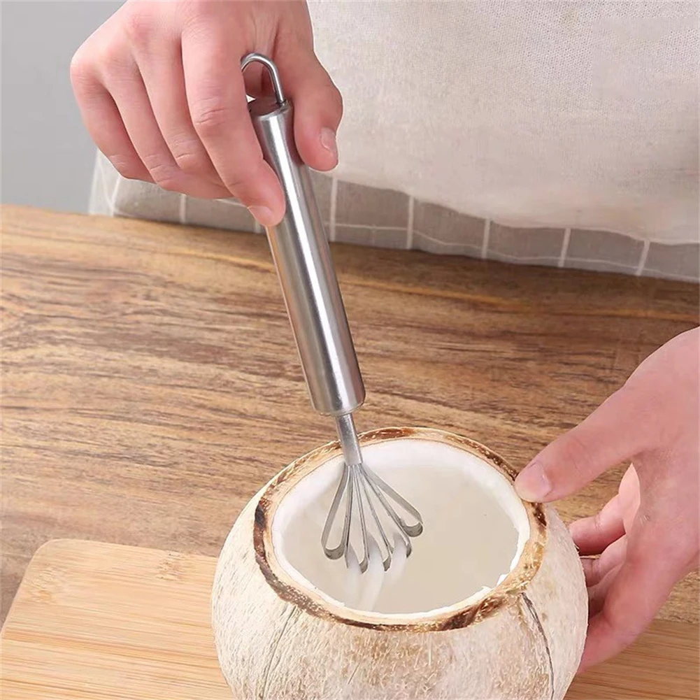 Easy to Use Coconut Opener Premium Quality Tool Set Remove Coconut Flesh without Hassle for Water Enthusiasts