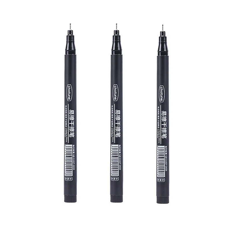 Ultra-Fine Tip Erasable Whiteboard Markers - 0.5mm Dry Erase Pens for Office, School, and Art
