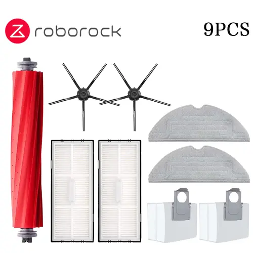 Main Side Brush Mop Hepa Filter Dust Bag Cleaning Rolling Brush Roborock S7 Maxv Ultra S7 Pro Ultra Robot Vacuum Accessories - Image 32