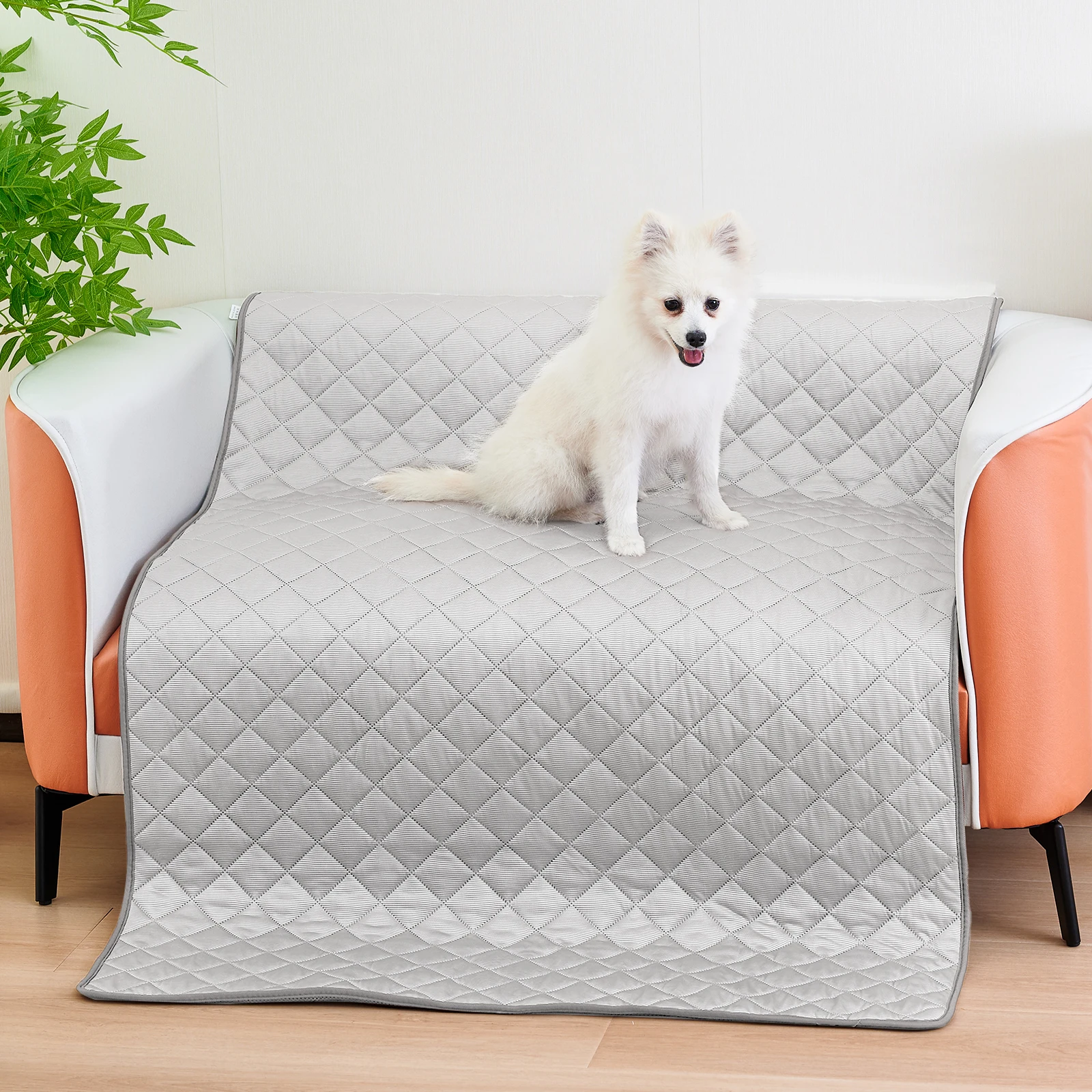 Colchoneta refrigerante para mascotas, ideal para el verano.