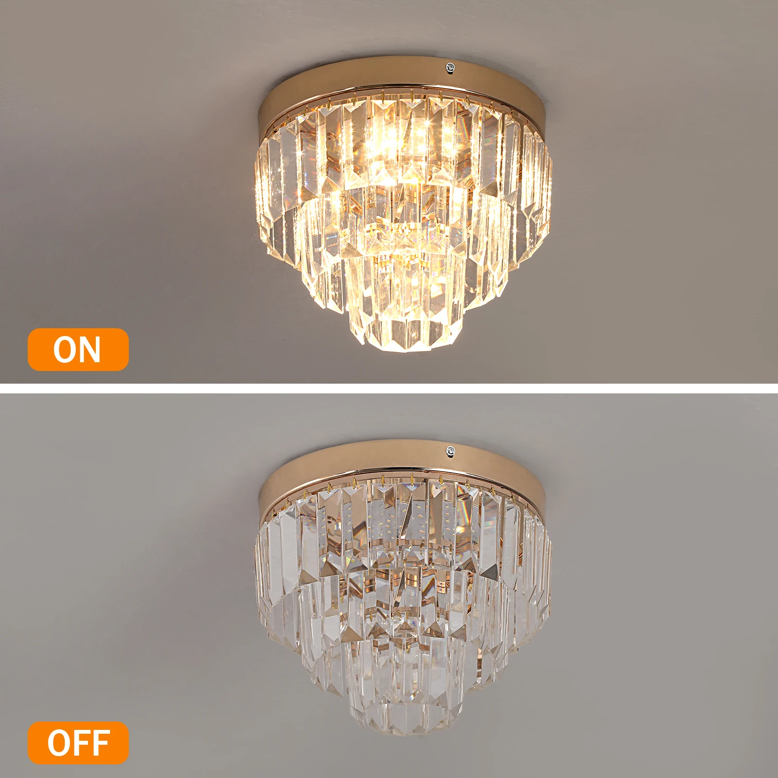 Moderne Kristall Led Anhänger Licht Luxus Kronleuchter Unterputz Decke Lampe Leuchte Schlafzimmer Wohnzimmer Küche Insel Glanz – Detail 31