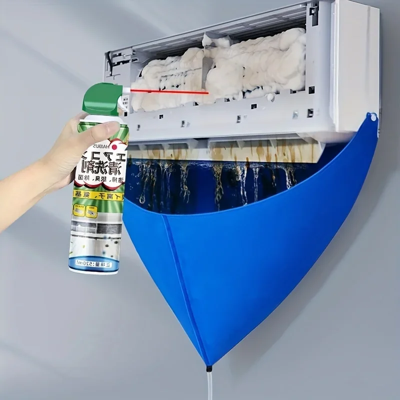 Un kit completo per la pulizia del condizionatore d'aria: inclusa copertura antipolvere, condizionatore d'aria a parete Water B, strumento per la pulizia degli accessori - Image 3