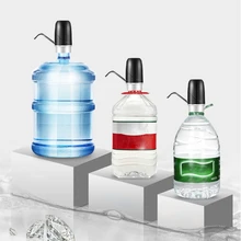  Portable USB Water Dispenser with Soft Silicone Water Tube Fit for 4L-19L Bottle 