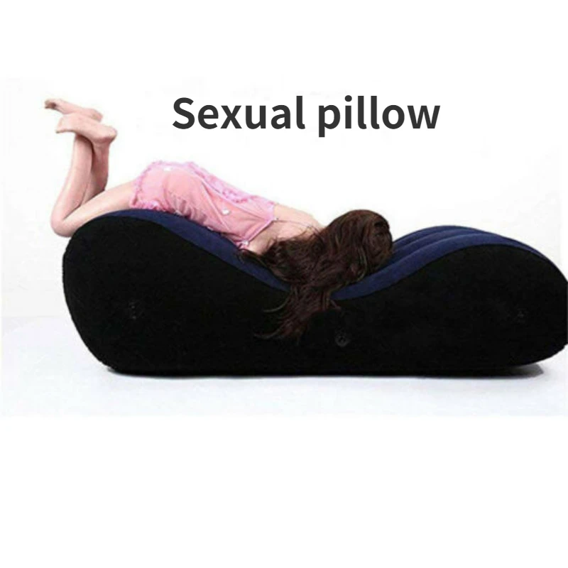 Multi-Fun Inflatable Flirting Sex Love Sofa Foldable Bed Mattress Furniture Adult Chair Sexual Positions Pillow Cushion Couples
