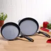 Nonstick Diamond Coated Nonstick Cookware 9.5" and 11" Aluminum Frying Pans Skillet Set 2