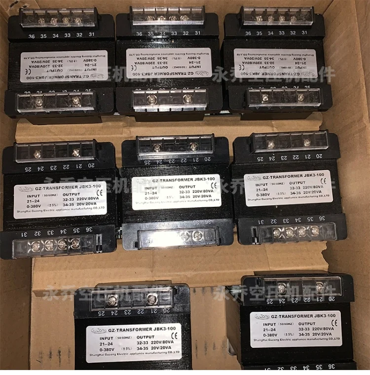 ポーカーコインセット Screw air compressor control transformer JBK3-63 JBK3-80