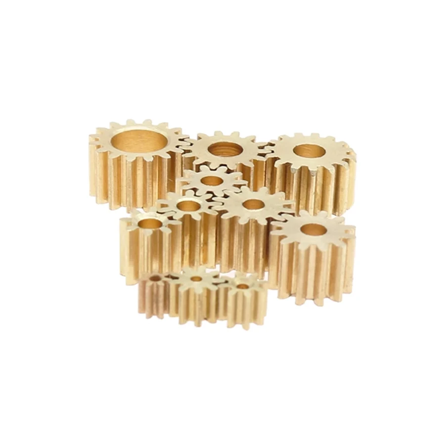 10pc 0.5M 10/11/12/13/14 Teeth 0.5mod Gear Rack Spur Gear Precision Copper Steel Cnc Pinion
