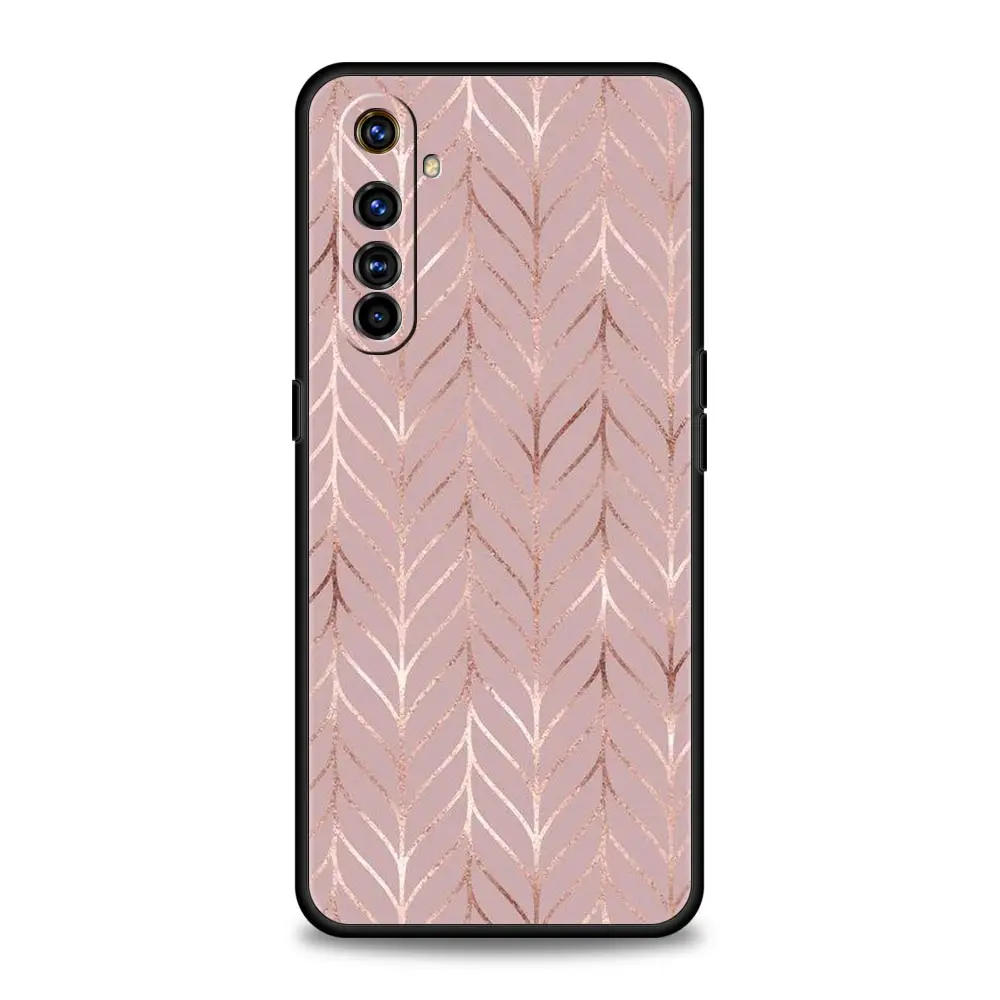 Gold Rose Love Heart Phone Case - Elegant Protective Cover