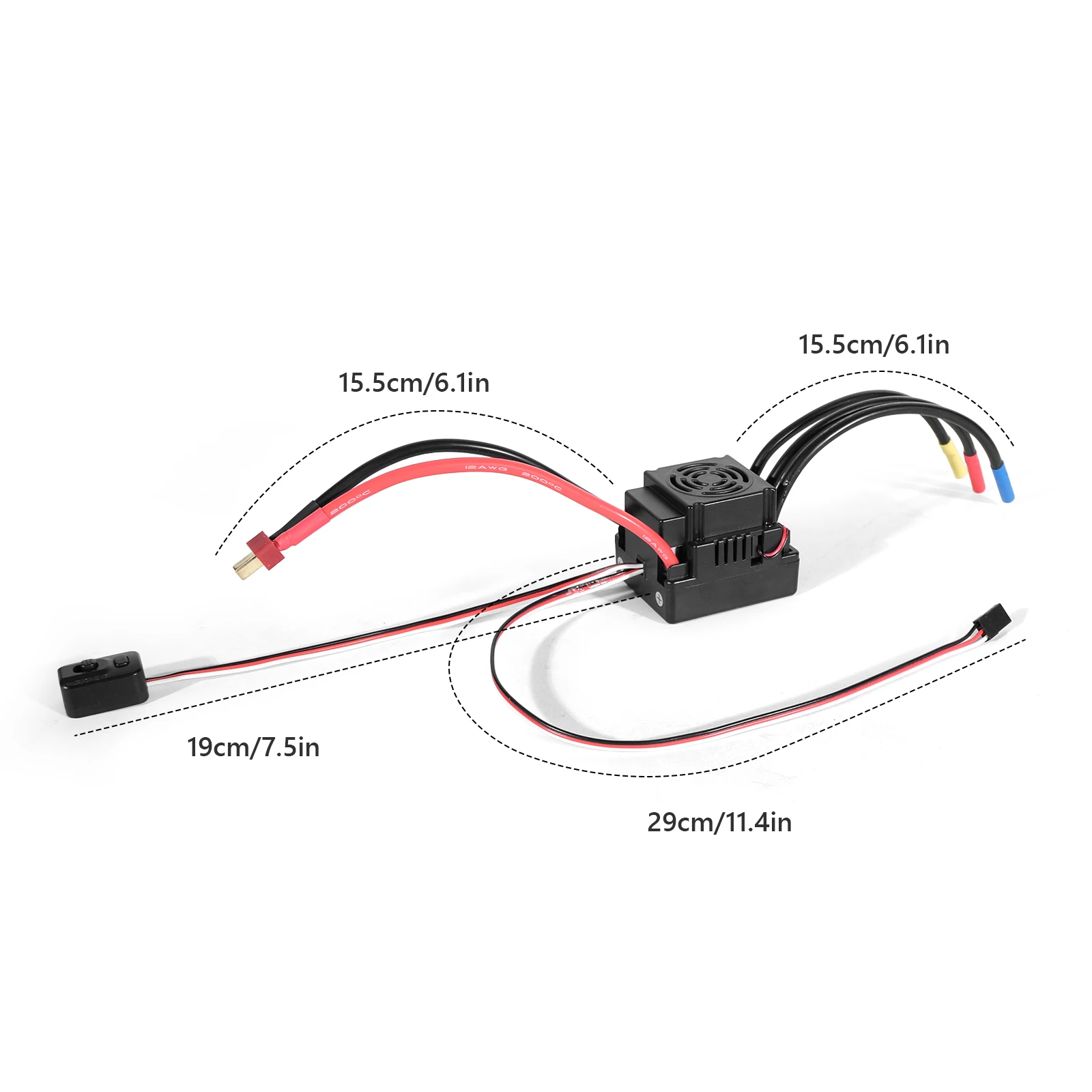 ESC 60A/80A/120A avec prise XT60 ou T Plug pour RC