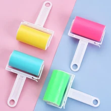 1pcs Dust Pet Hair Cleaner Wiper Roller Fabric Lint Remover Sticky Picker Carpet Sweater Clothing Household Cleaning Accessory