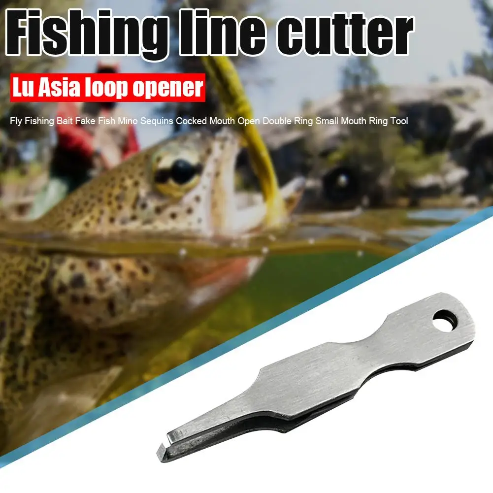 Fishing Line Cutter Hook Eye Cleaner Pin Fly Fishing Line Nippers Multi Function Plier Fish Accessories for Fisherman