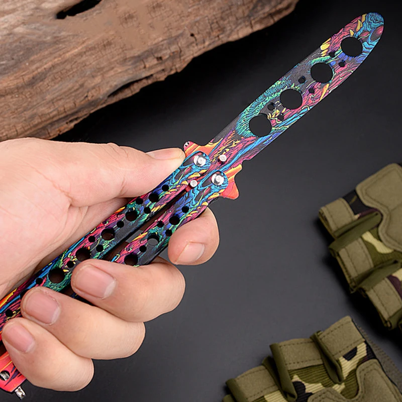 Рисунок 4 - Новый портативный складной нож-бабочка CSGO Balisong