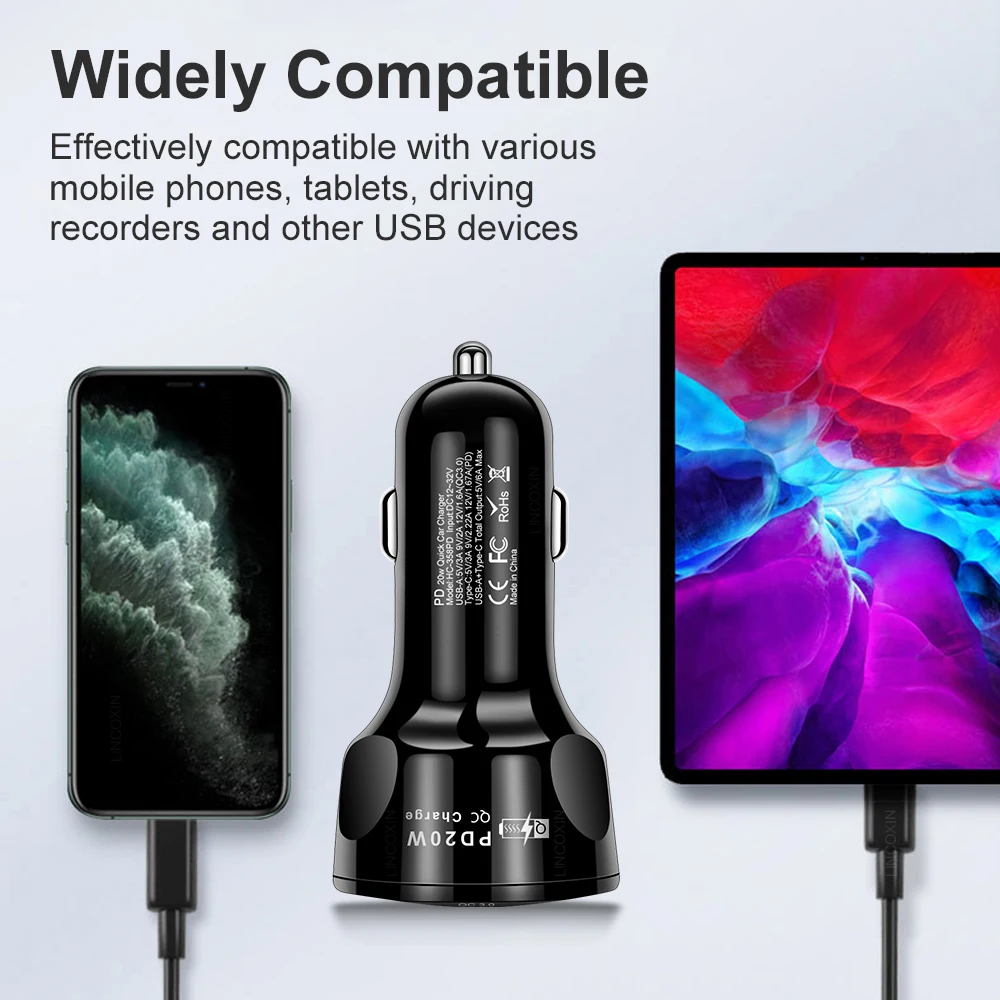 ڵ   4 Ʈ  USB C Ÿ PD 20W   , ȭ  ڵ ׸  ׼