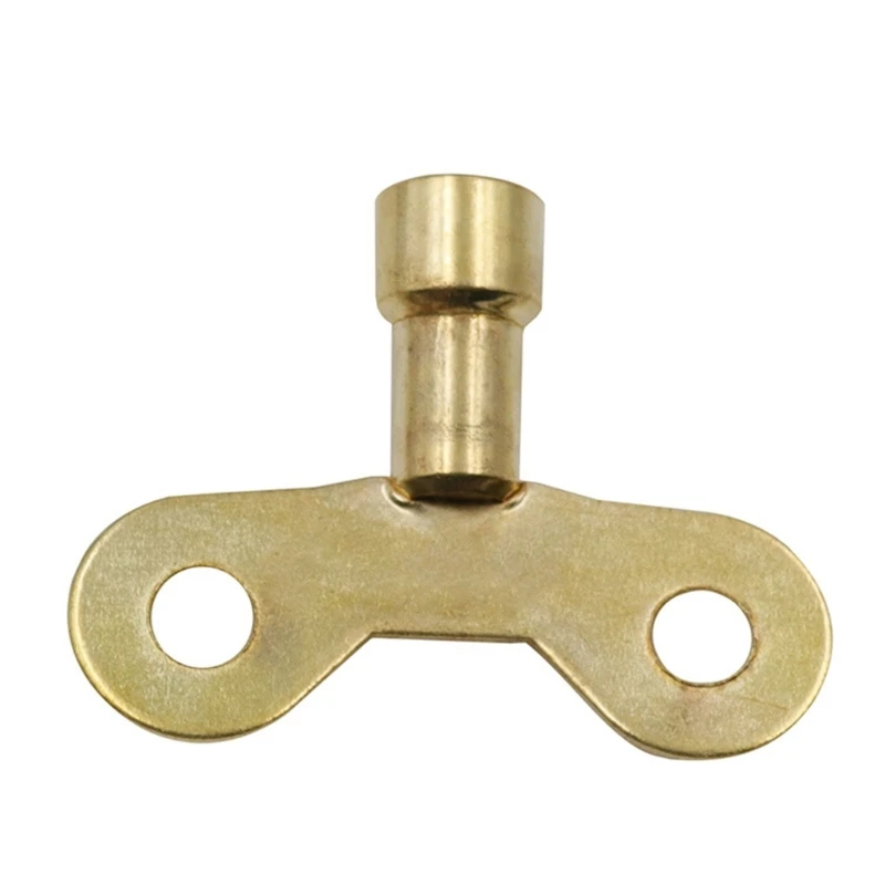 

Solid Brass Radiator Plumbing Keys Metal For Venting Air Spool