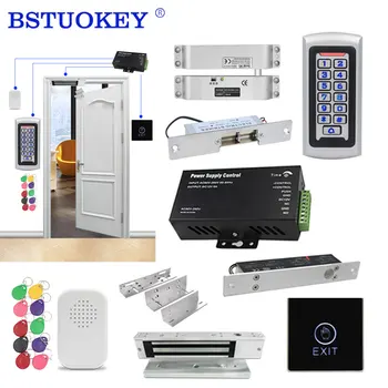 RFID Access Control System Set security protection Electronic Gate Opener Home Digital Kits Eletric Magnetic Smart Door Lock Kit 1