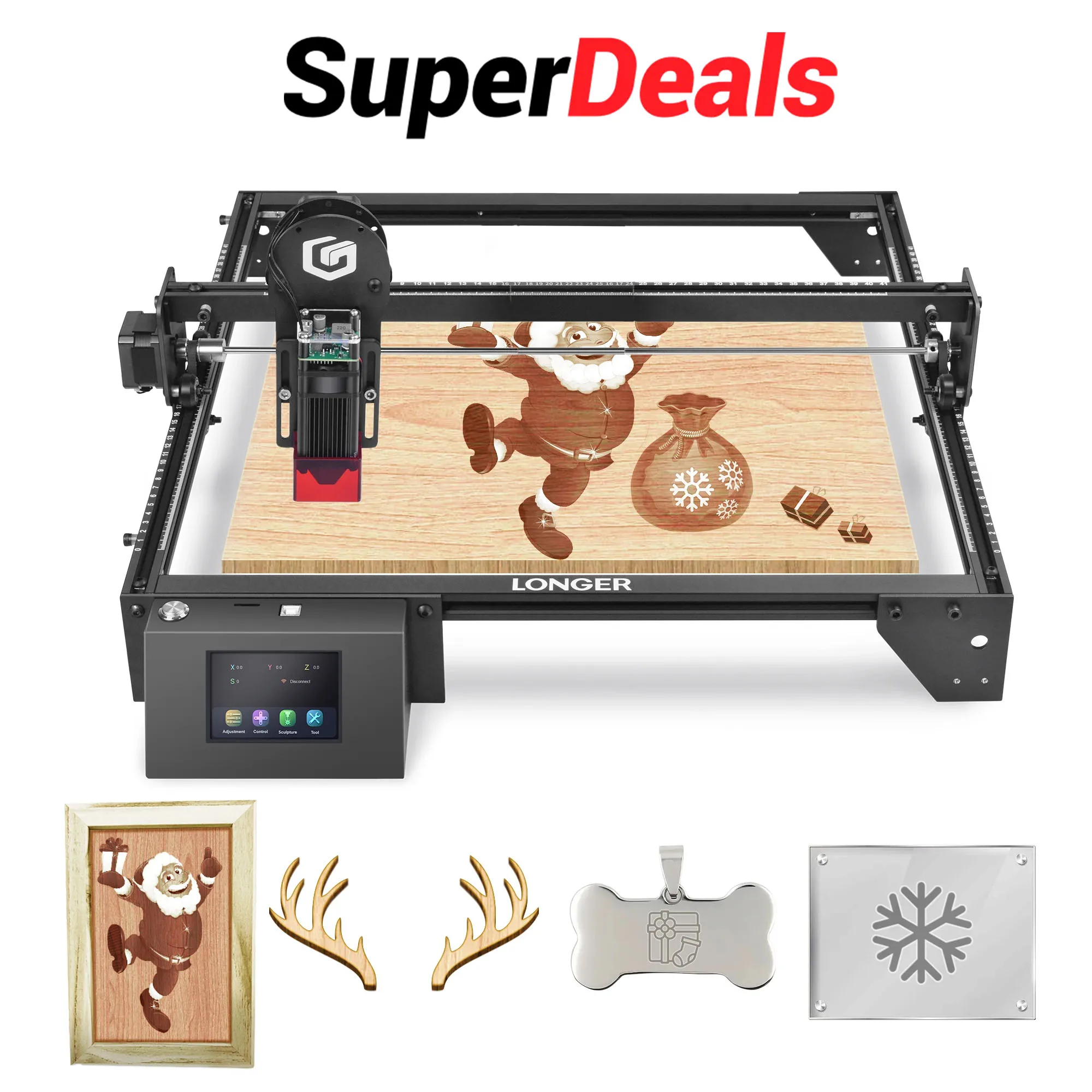 LONGER RAY5 20W Industrial Laser Engraver - LONGER 3D