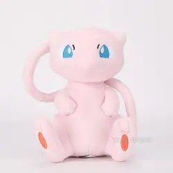 25cm Mew Plush Toys Doll Pokemon Mew Soft Stuffed Animals Plush Dolls Gifts for Kids Children Birthday Gifts