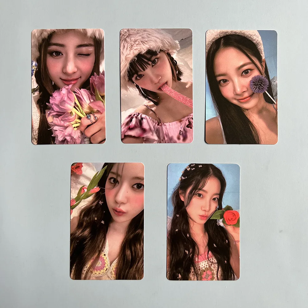 

Kpop Idol 5 шт./комплект, Lomo карты LE SSERAFIM, антихрупкие фотооткрытки, фотооткрытка, открытка для коллекции поклонников