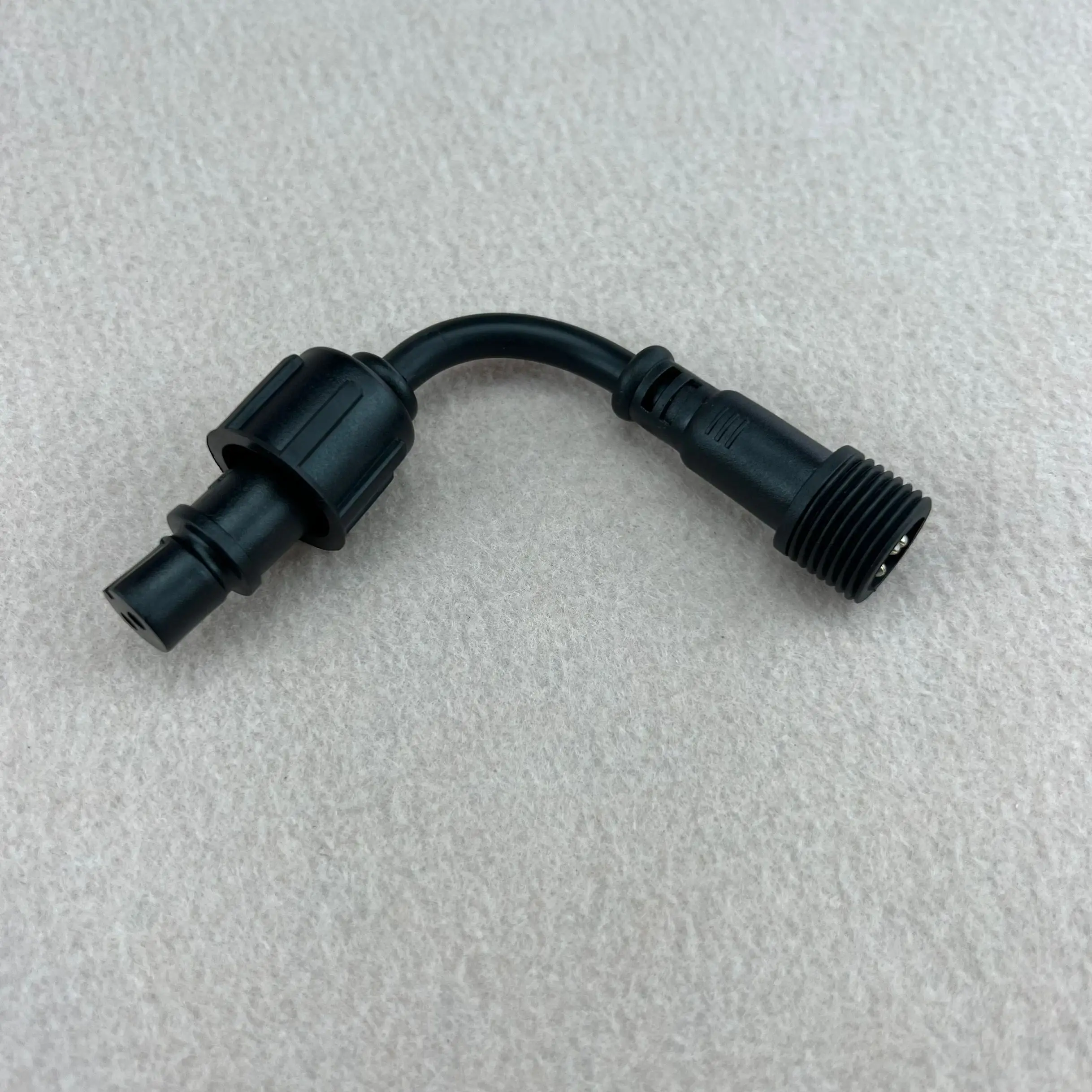 2 코어 xConnect 암 커넥터-3 코어 xConnect 수 커넥터 어댑터 (데이터 와이어 연결되지 않음), 10cm 길이의 검정색