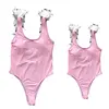 Summer Family Wing Swimming Dress Mother and Daughter Swimwear Family Matching Look Mom Girls Kids Swimsuits Family Look Outfits 1
