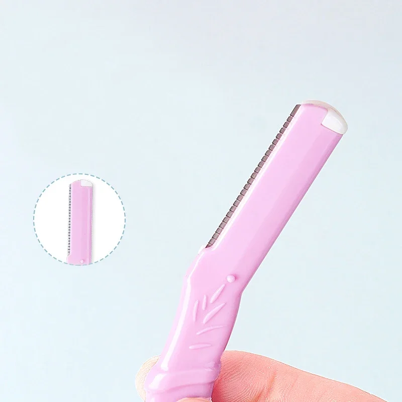 Yunduogirl 6/10pc Panda Flamingo Eyebrow Trimmer Safety Mini Portable Painless Face Razor Eye Brow Cutters Makeup Tool