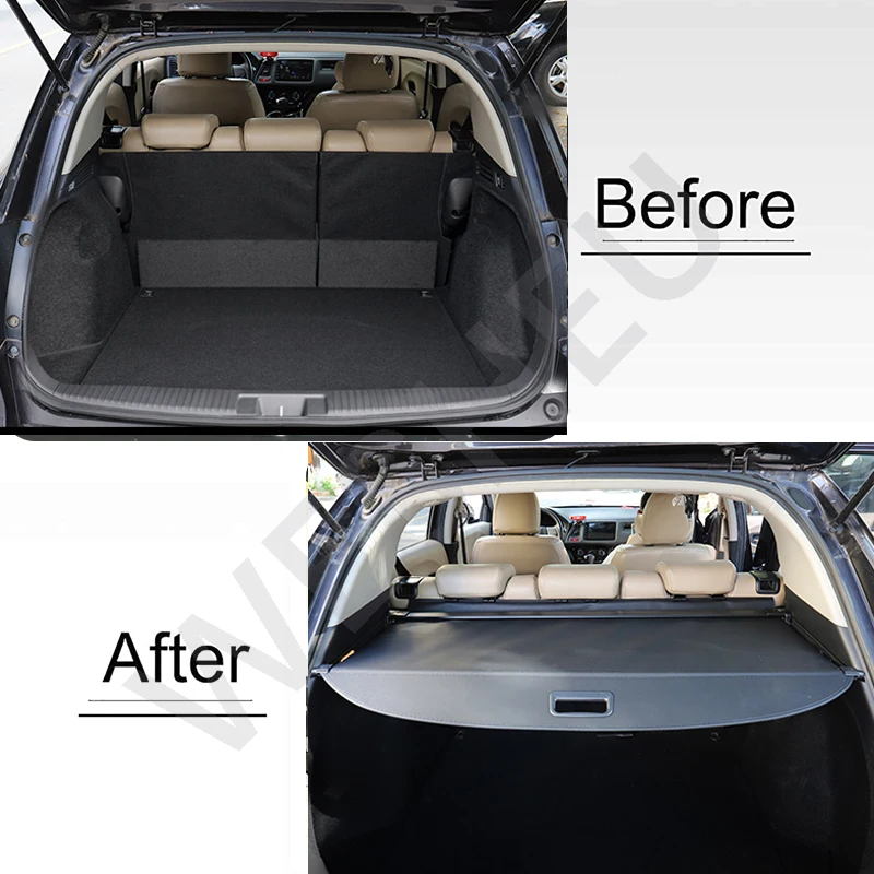 Powerty Retractable Cargo Cover For Honda HRV 2016-2022