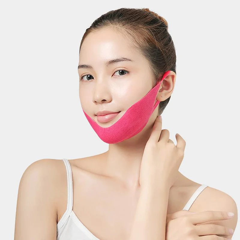 5pcsboxEarHookDoubleChinVFacialMaskFaceVShaperFaceLifting