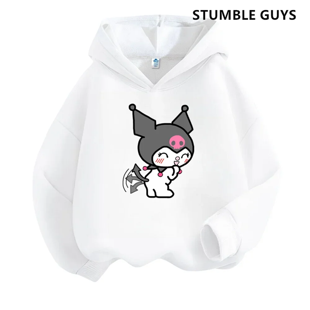 재밌는 패션 후드티, 90 년대 Y2k 고딕 후드티, 쿠로미 일본 쿠로미 후드티 세트, 여아 맨투맨 의류 상의, 맨투맨 의류