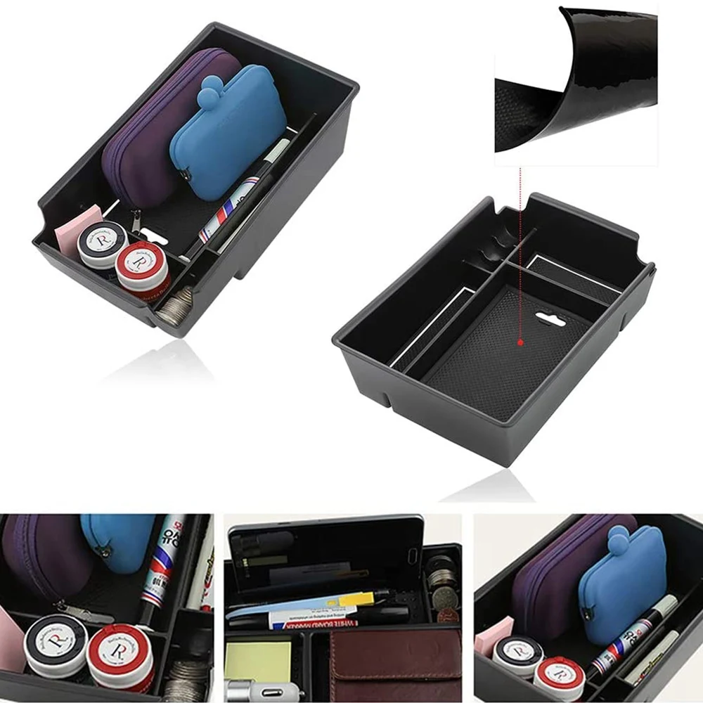 H5-센터 콘솔 정리함 트레이 팔걸이 트레이 보조 수납 트레이 소나타 DN8 2020 2021 블랙+화이트