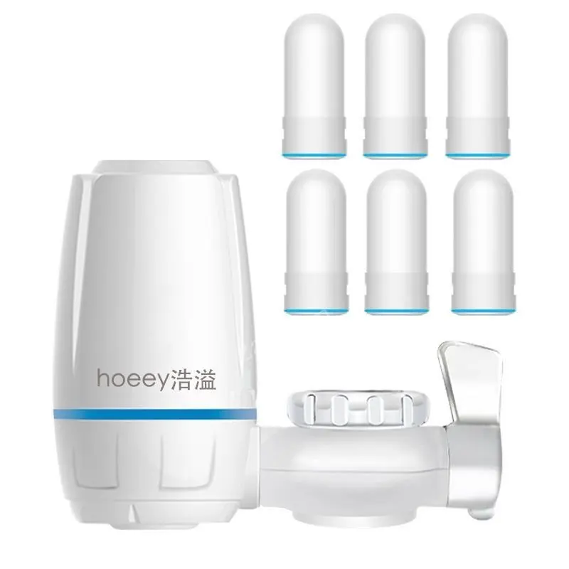 

Tap Water Purifier Filter Washable Replacement Kitchen Faucet Long Lasting Ceramic Filtro Nine-Stage Clean