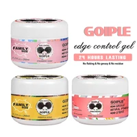 GOIPLE 8.25oz Edge Control Gel for Lace Wig Styling Wax Product 24 Hour Strong Hold Down Slick Baby Hair Black Finshing Cream 1