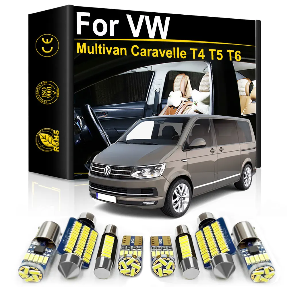 Biprodukt Invitere Rådgiver For VW Transporter Multivan Caravelle T4 T5 T6 1990 2004 2005 2006 2007  2016 2017 2018 Accessories Car Interior LED Light Canbus