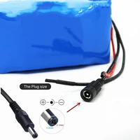 Batterie au Lithium 24V 25.2v 10Ah 250W 350W batterie Rechargeable, pour batterie de Scooter électronique, batterie de vélo, avec chargeur 4