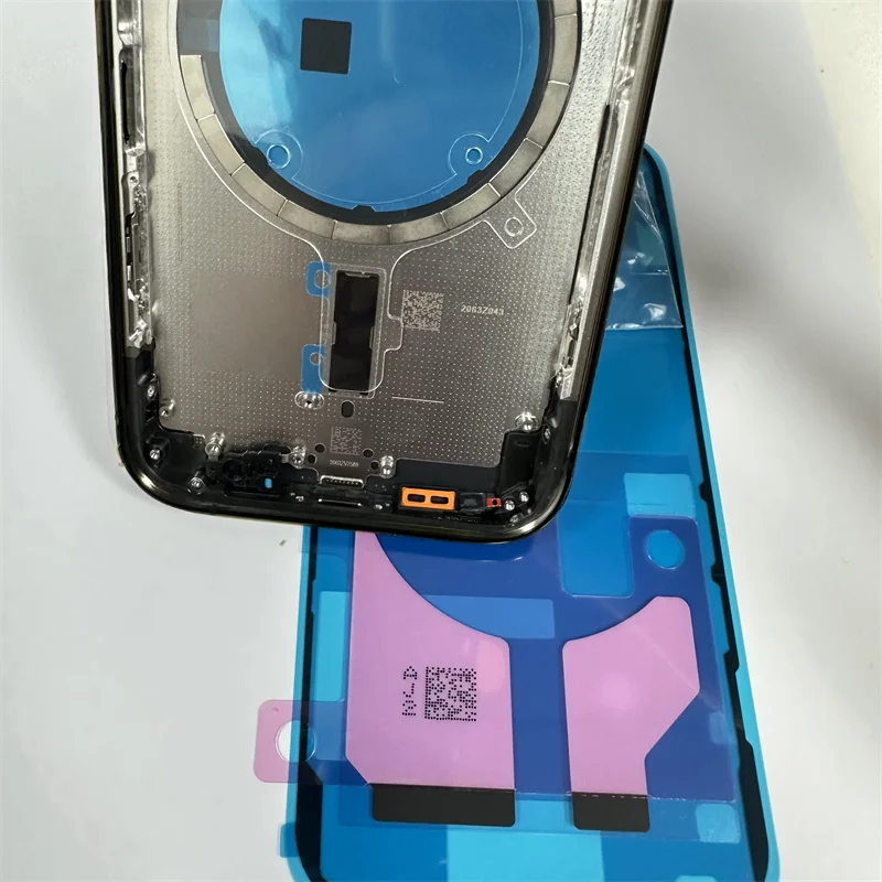 European Version Housing For iPhone 14 Pro Battery Door Replacement CE Back Glass with Camera Glass Lens Repair