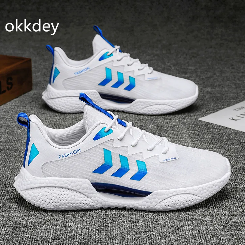 

Men's Casual Shoes Round Toe Platform Outdoor Massage Comfortable Trendy All-match Breathable Flexible Shoes Spring Summer Main