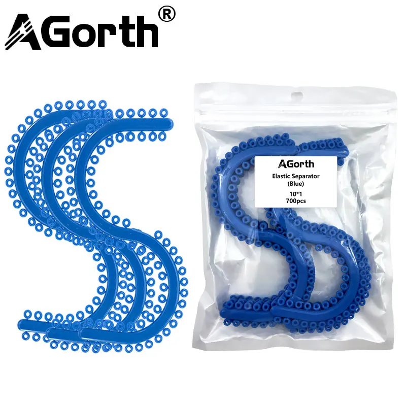 Kit Separatori Ortodonzia 700 Pezzi Anelli Separatori Per Ortodonzia - Tipo S In Gomma Elastica, Per Apparecchi Dentali Elastici Per Apparecchio Denti - Foto 11