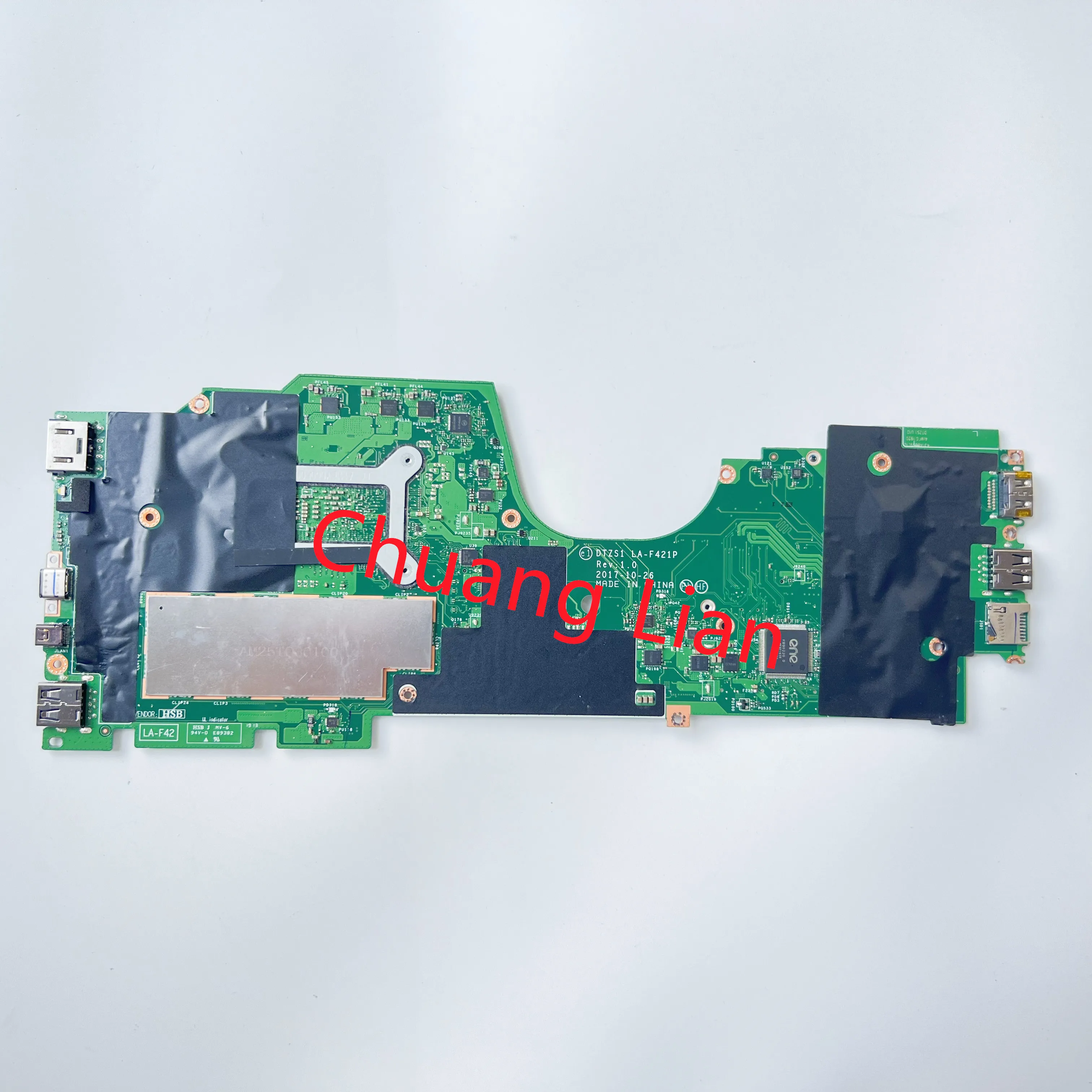 LENOVO THINKPAD YOGA X380 MOTHERBOARD I5-8250 8G LA-F421P