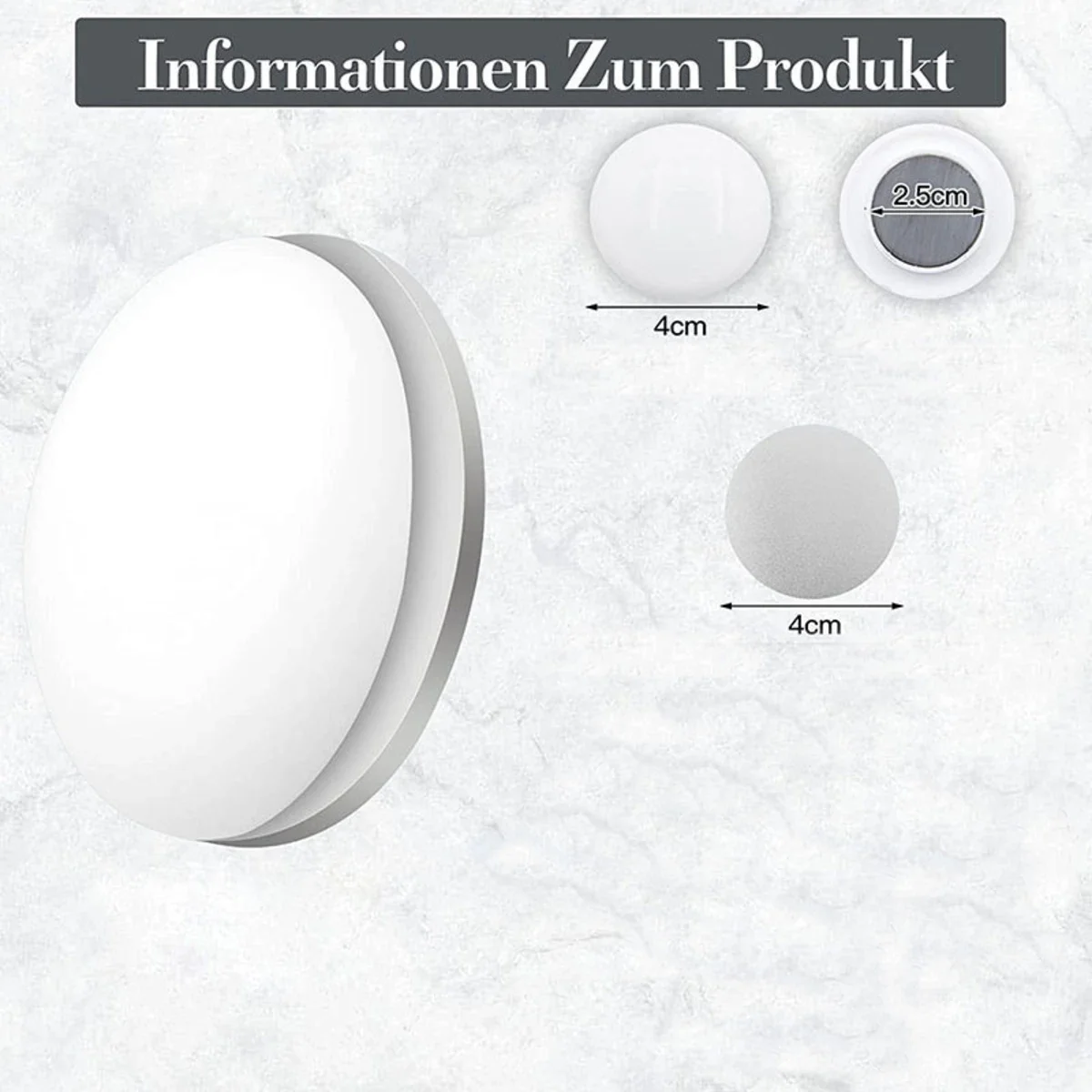 1pcs Shower Curtain Magnets,  Heavy Strong Magnets Prevent Shower Curtain Liner from Blowing Curtain Clips Add Weight 2
