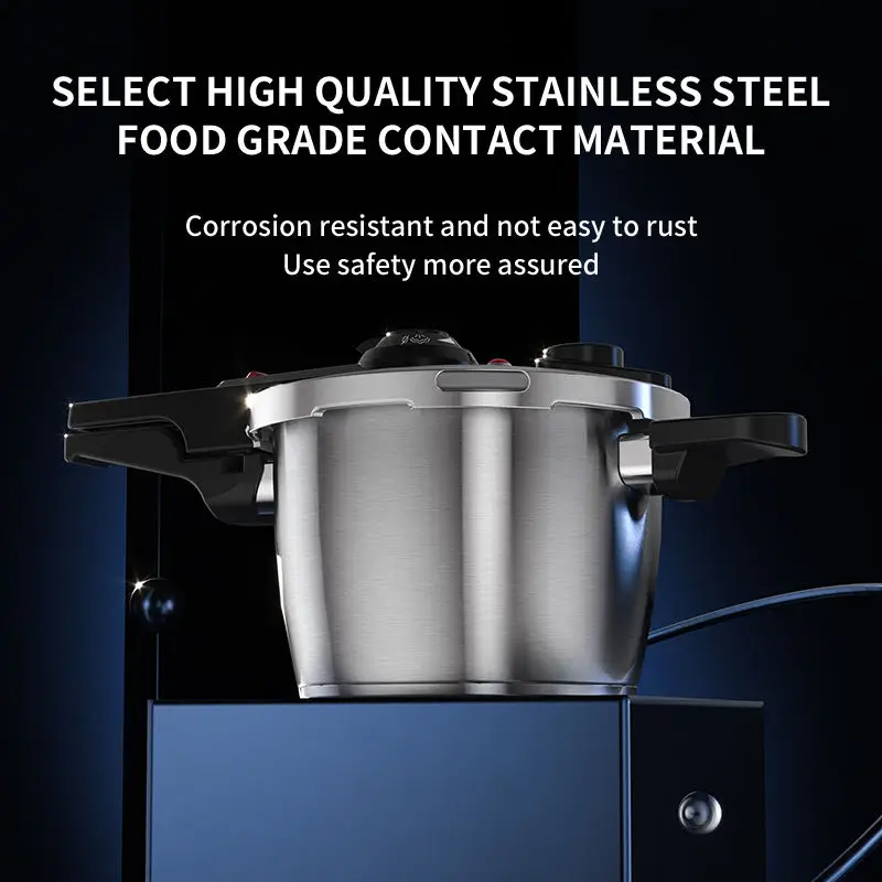 Pressure Cooker Stainless Steel Pressure Regulating Cooker Explosion-proof Multi-function Cooking Pot