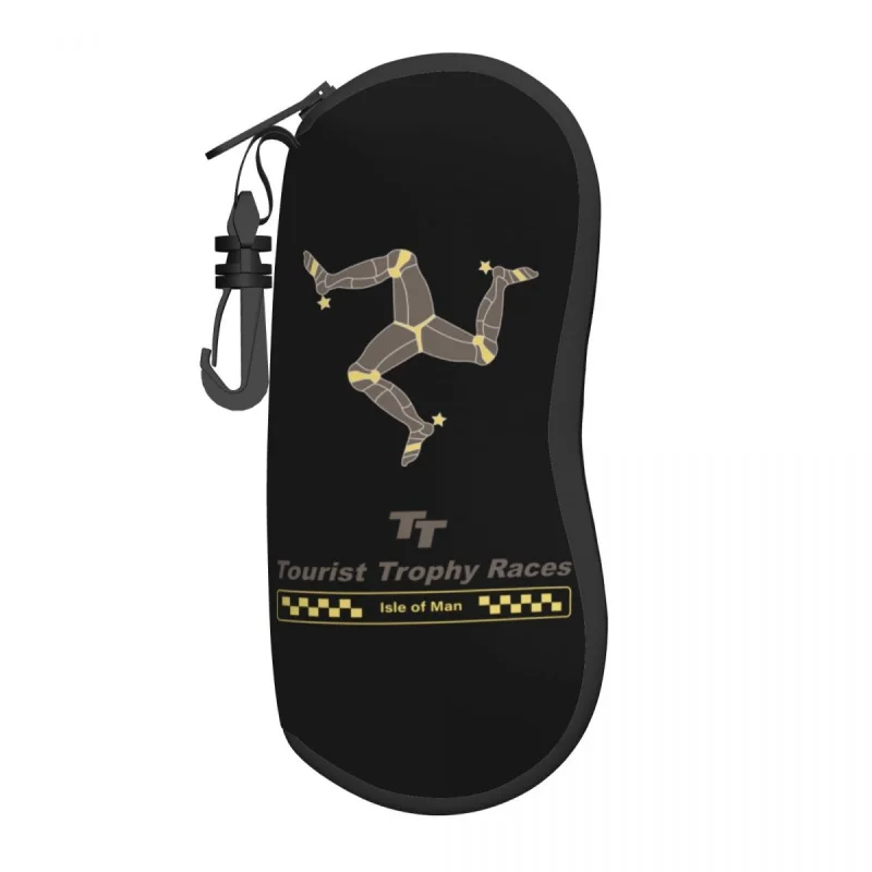 

Оригинальные очки TT Race Island Of Man, стильные мотоциклетные очки с искусственным дизайном, футляр для солнцезащитных очков